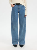 HIGH WAISTED WIDE FIT JEANS