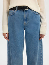 HIGH WAISTED WIDE FIT JEANS